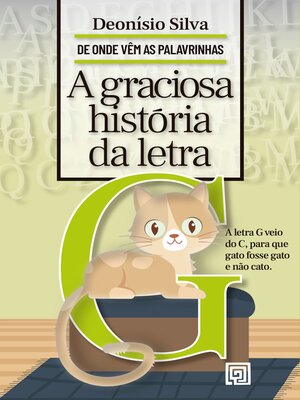 cover image of A graciosa história da letra G